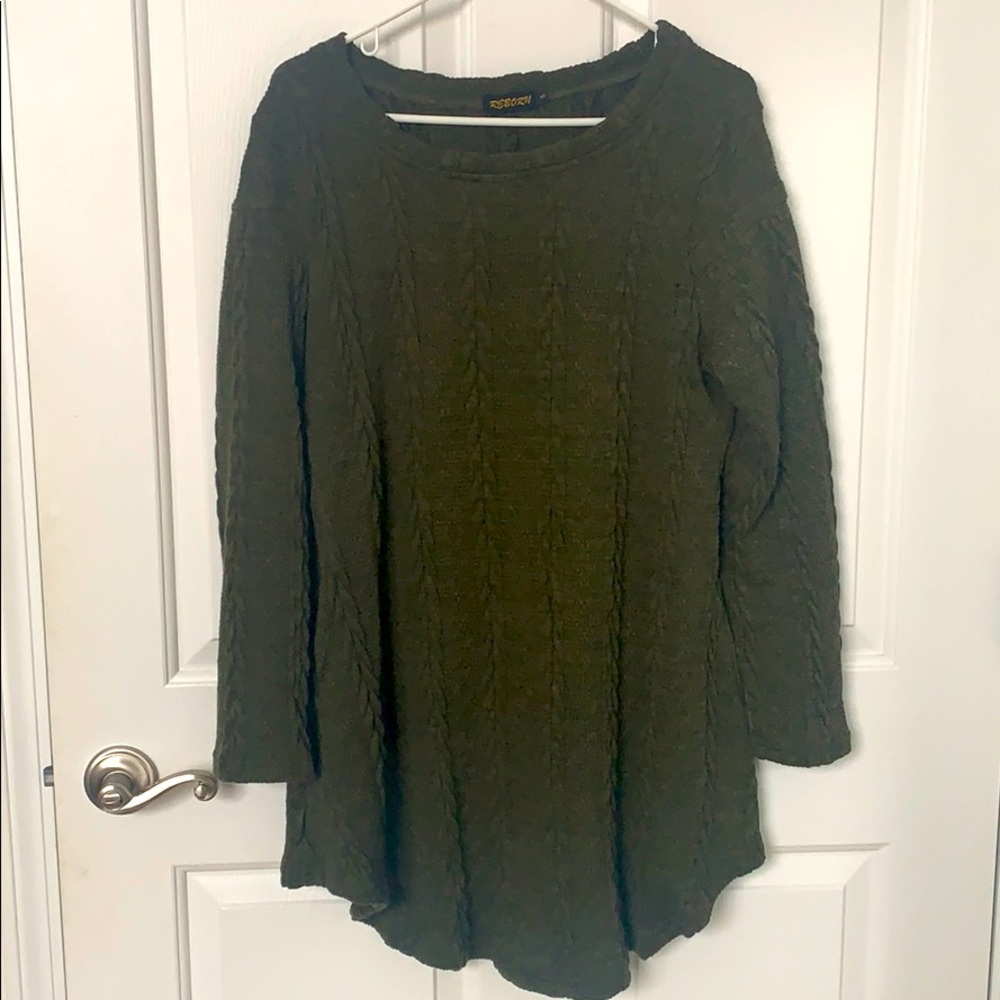 Dark green tunic
